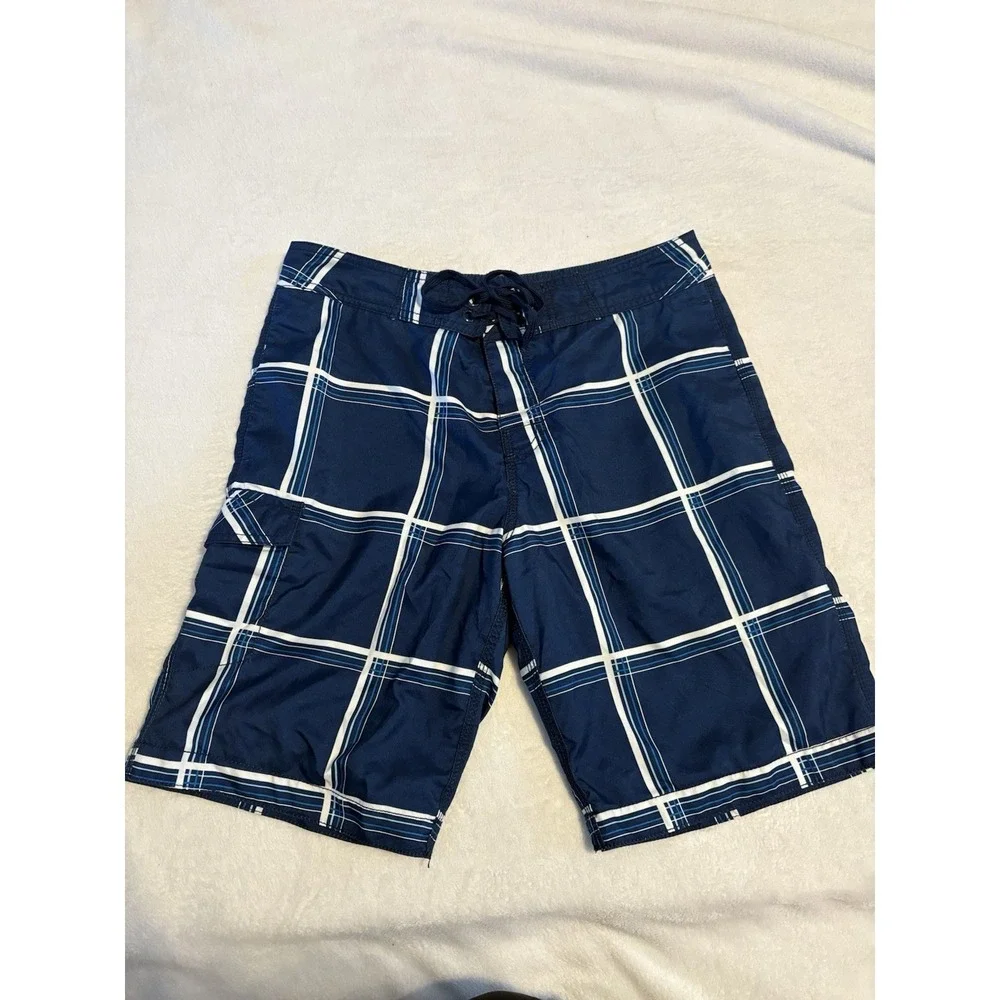Lot of 3 Old Navy Men's Swim Trunks Size M Mesh Lined Board‎ Shorts